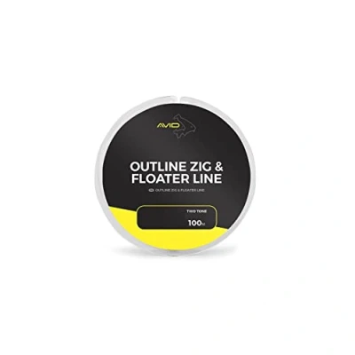 Image of Avid Carp Outline Zig &amp; Floater Line 0,33mm (6,8kg) hooklink material