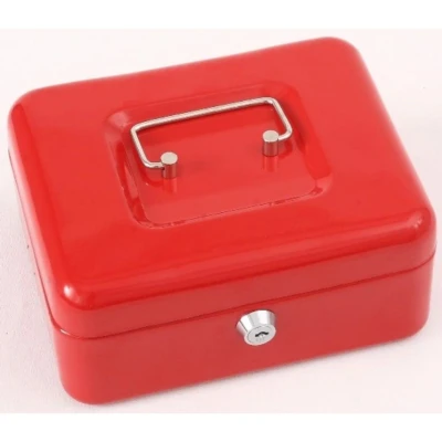 Image of Phoenix 8&quot; Cash Box CB0101K with Key Lock