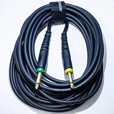 Image of X Series Guitar Instrument Lead Cable with Straight Jack 20FT 6M 1/4&quot; 6.35mm
