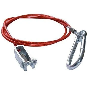 Image of Breakaway Cable, Clevis end, Safety, Trailer, Caravan, Heavy Duty, 3mm, Fits Ifor Williams