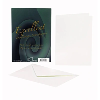 Image of Rössler 20241911 A6 Card and Envelope White