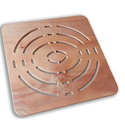Image of Castelmerlino 240 Shower Board in Okumè Marine Plywood cm 60 x for Plates 80