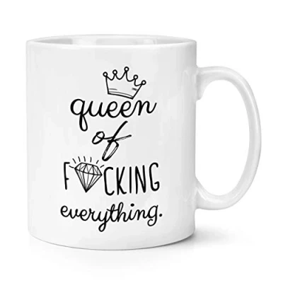 Image of Diamond Queen of F King Everything 10oz Mug Cup