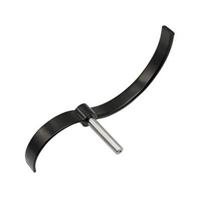 Image of 16MM Special Shaped Lathe Tool Rest for Wood Woodworking Curved Turning (C)