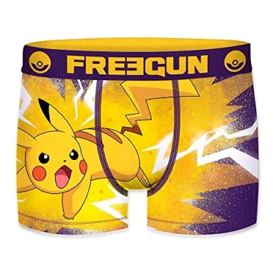 Image of FREEGUN Boy&#039;s Pokemon Child Unit Size 14/16, Boxer Unitario Infantil T314/1