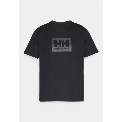 Image of Helly Hansen Hh Box Black T Shirts for Male Size Sml