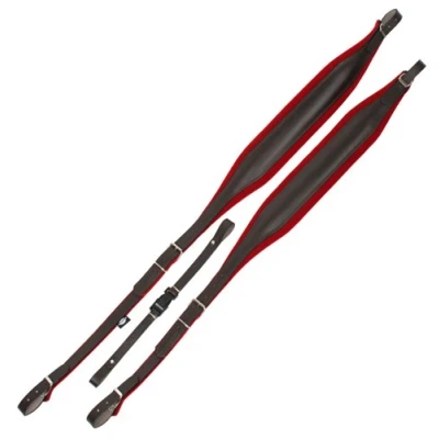 Image of Alpenklang Accordion Straps for 72/96 Bass Red/Brown