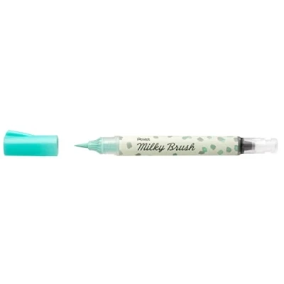 Image of Pentel Milky Brush Pastel Mint Green