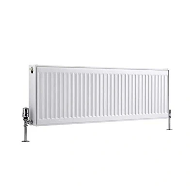 Image of Milano Compact White Type 22 Horizontal Double Panel Convector Radiator 400mm x 1200mm