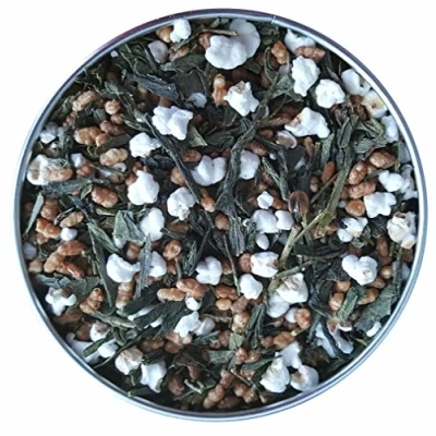 Image of Mystic Brew Teas Genmaicha Popcorn Loose Leaf Tea (100g Pouch)