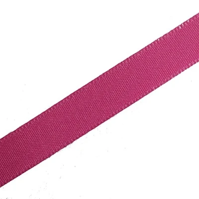 Image of Berisfords Seam Binding Polyester Ribbon Tape 25mm Wide (Hot Pink, 3 M)