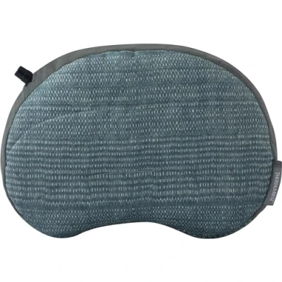 Image of Therm a Rest Air Head Inflatable Camping and Travel Pillow, Blue Woven Dot, Regular