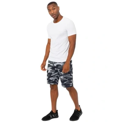 Image of BRAND KRUZE Mens Shorts Cargo Combat Camouflage Summer Casual Cotton Half Pants (UK, Waist, 34, Regular, Light Grey)