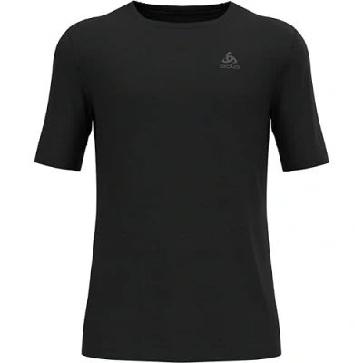 Image of Odlo Men Functional Underwear Short Sleeve Shirt MERINO 200, black, L