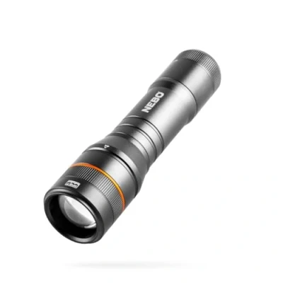 Image of NEBO Newton 500 Lumen Powerful LED Handheld Flashlight AA Battery Powered Compact Waterproof