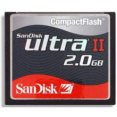 Image of SanDisk 2GB Ultra II CompactFlash CF Card 15MB/S (SDCFH 2048 901)