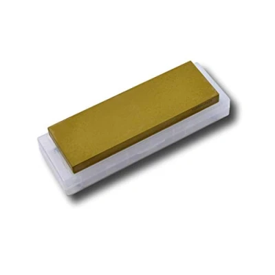 Image of KAKURI Japanese Whetstone #2000 Grit, Professional Knife Sharpening Stone Set with Non Slip Base Case, Made in Japan