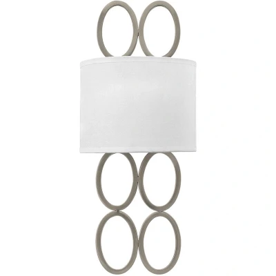 Image of Hinkley Fredrick Ramond Jules 2 Light Wall Brushed Nickel