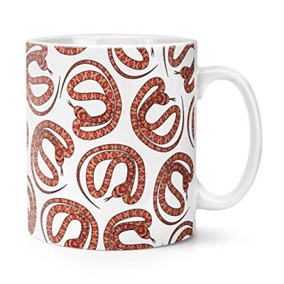 Image of Snake Pattern 10oz Mug Cup