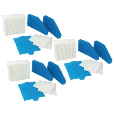 Image of vhbw Filter Set compatible with Thomas Aqua+ Multi Clean X7, X10 Parquet, Anti Allergy Vacuum Cleaner 15x