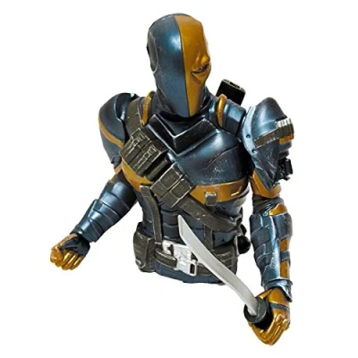 Image of DC Comics Bank Arkham Origins Deathstroke Bust