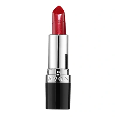 Image of Avon Ultra Shimmer Lipstick Ruby Glitz, with a Moisture retaining Formula for High Shine