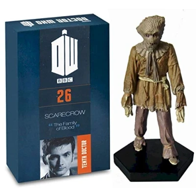 Image of Doctor Who Figurine Scarecrow Hand Painted 1:21 Scale Collector Boxed Model Figure #26