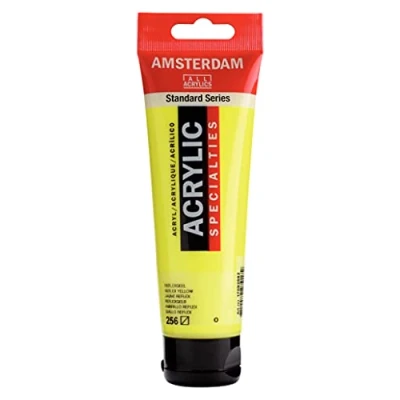 Image of Amsterdam Standard Series Acrylic Tube 120 ml Reflex Yellow 256 (17092562)