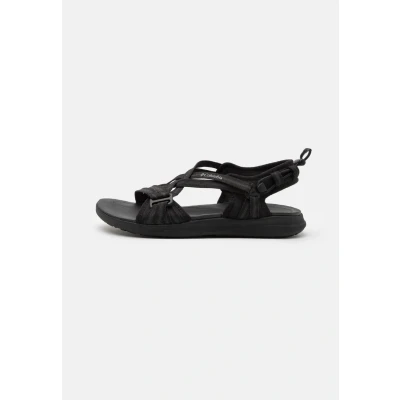 Image of Columbia Walking sandals, Women&#039;s, Size: 6, Black/ti grey steel Textile