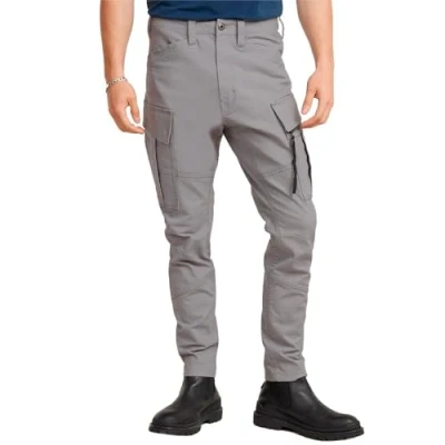 Image of G Star Men&#039;s Zip Pocket 3D Skinny Cargo Pants 2.0, Grey (sharkskin D24307 D504 G677), 40W / 34L