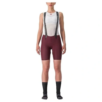 Image of CASTELLI 4522046 125 Free AERO RC W BIBSHORT Women&#039;s Shorts Gunmetal Gray M