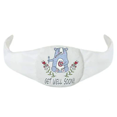 Image of Sweet Cherry Stone Cushion for The Baby&#039;s Tummy Organic Heatable Pillow &quot;Heat and Cold Therapy&quot; Bear [088]