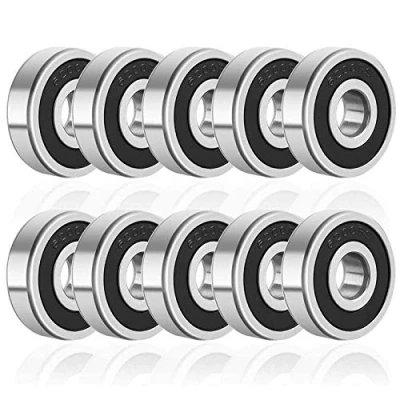 Image of 10 Pieces 6200 2RS Bearings, Deep Groove Ball Bearing Double Sealed * 30 9mm Radial GCR15 for Electrical Instrument Mechanical Equipment