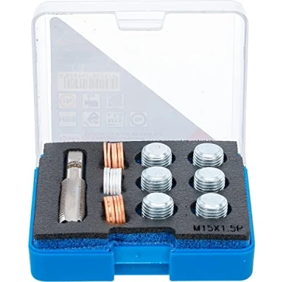 Image of BGS 157 Repair Kit for Oil Drain Thread M15 x 1.5 mm
