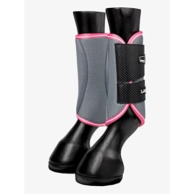 Image of LeMieux Carbon Mesh Wrap Support Horse Boots Protective Gear and Training Equipment Equine Boots, Wraps &amp; Accessories (Watermelon XLarge)