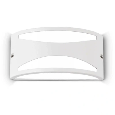 Image of Rex 1 Light Outdoor Wall White IP44, E27