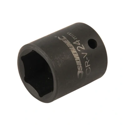 Image of Silverline Impact Socket 1/2&quot; Drive 6pt Metric 24mm
