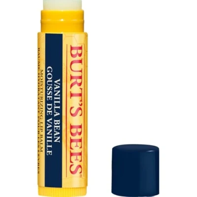 Image of Burt&#039;s Bees Lip Balm Vanilla Bean, Moisturising With Beeswax &amp; Vitamin E, 100% Natural Origin, 4.25g
