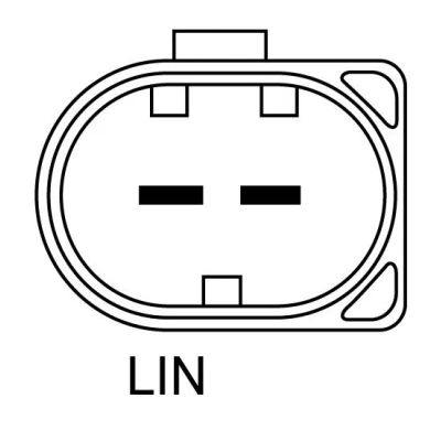 Image of 6461540002, 646154000280, A6461540002, A646154000280 Generator BOSCH 0 986 047 840 14V 90A LIN, B+(M8) PL166 excl. vacuum pump 50mm