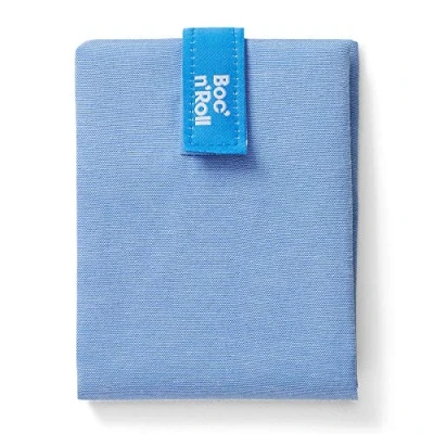 Image of Roll&#039;eat ® Reusable Sandwich Bag Container Eco Friendly Food and Washable Wrap Blue Color Boc&#039;n&#039;Roll Nature