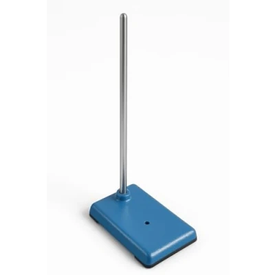 Image of Labsales Basic Retort Stand, Rod Stand With Rectangular Base 160mm Length x 100mm Width &amp; 470mm Height, for Laboratory Equipment, Glassware, Chemistry Test Tubes, flasks Lab Beakers