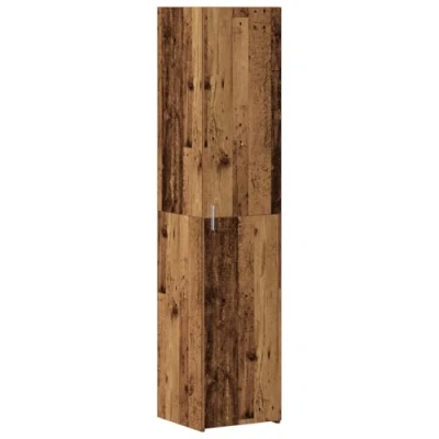 Image of vidaXL Highboard Old Wood 40x42.5x185 cm Engineered