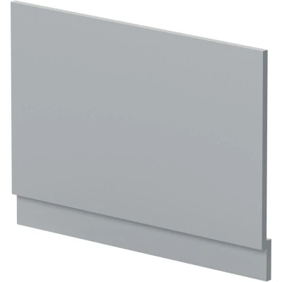 Image of Hudson Reed Matt Grey Bath Panel 800mm End MDF MOF272