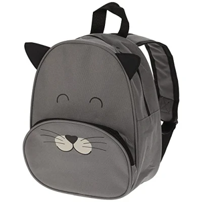 Image of Carousel Home Kids Backpack Toddler School Bag Animal Design Preschool Nursery Rucksack Children&#039;s Backpacks Boys Girls Back Pack Cat With Whiskers