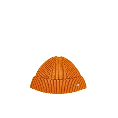 Image of ESPRIT Women&#039;s 072ca1p301 Beanie Hat, 710/Honey Yellow, One Size Fits All