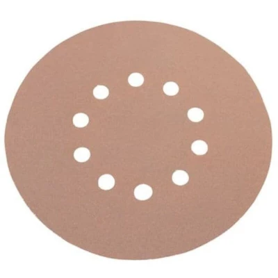 Image of Flex Power Tools Sanding Paper Hook &amp; Loop Backing Round 180G (Pack 25) FLX349232