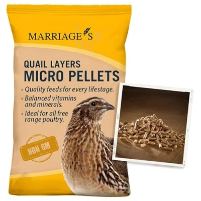 Image of Marriages Quail Layers Micro Pellets, 20kg