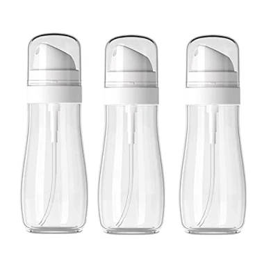 Image of Aurdox spritzer Spray bottles 100ml, Water Mister Clear spritz Bottle, Aerosol Fine Mist Curly Bottle Empty for face, hair, Cleaning 3 PCS