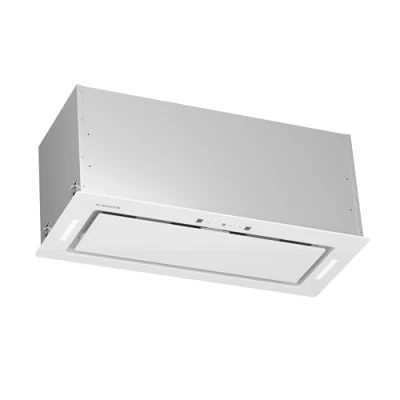 Image of Klarstein Cooker Hood, Extractor Fan for Kitchen w/Dishwasher Safe Aluminium Grease Filter, 466m3/h Airflow, LEDs, Touch Controls Hoods, Wall Mount Steel Vent
