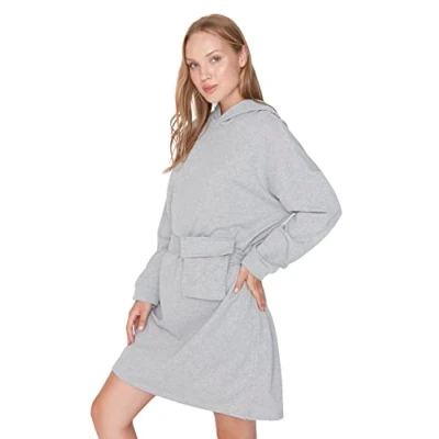 Image of Trendyol Dress Gray Shift